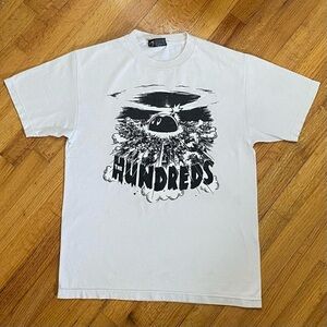 The Hundreds White Short Sleeve Graphic Tee